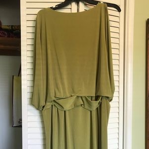 Jessica Simpson Green Boho Party Dress